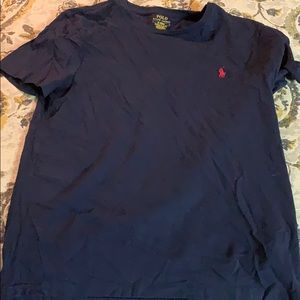 Dark blue Ralf Lauren slim fit shirt